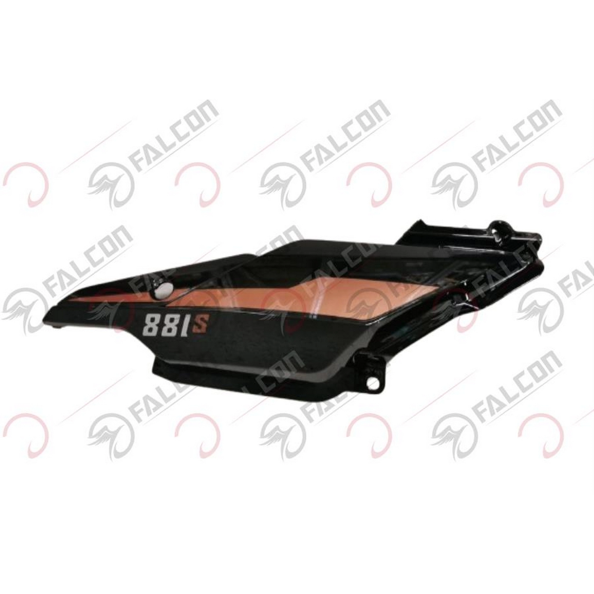 FALCON SALVADOR 188 ARKA KARENAJ SOL SİYAH #SLV-23-04Y