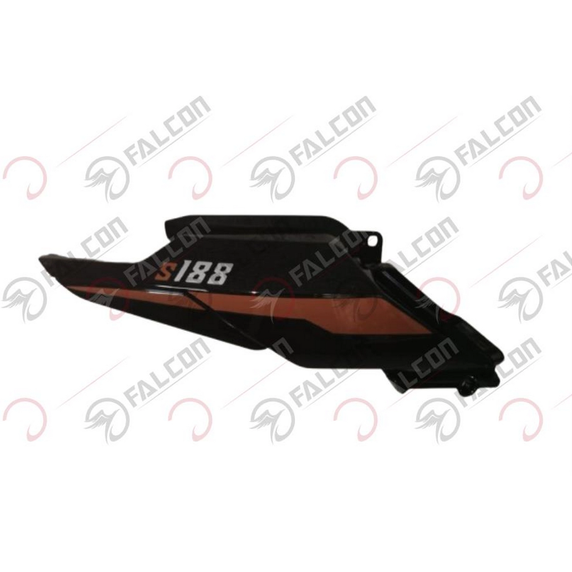 FALCON SALVADOR 188 ARKA KARENAJ SAĞ SİYAH #SLV-23-05Y