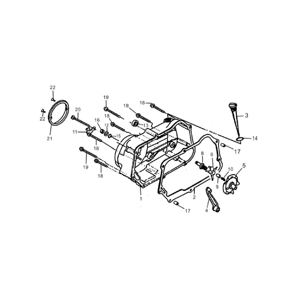RKS SNIPER PRO MOTOR KAPAĞI SAĞ #RK 22340