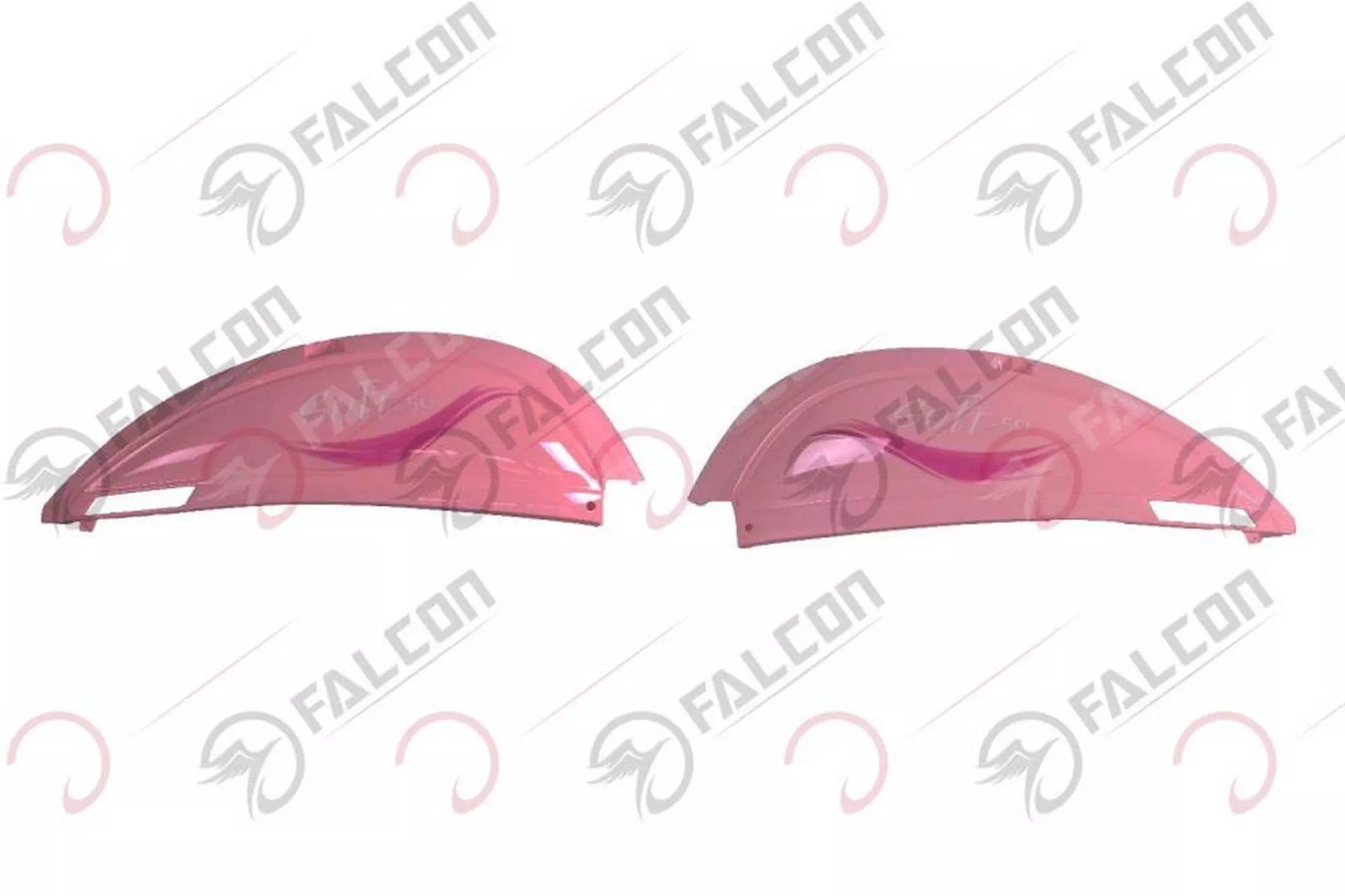 FALCON SOFT 50 ARKA KARENAJ SAĞ SOL PEMBE TAKIM #SOFT-23-04PTK