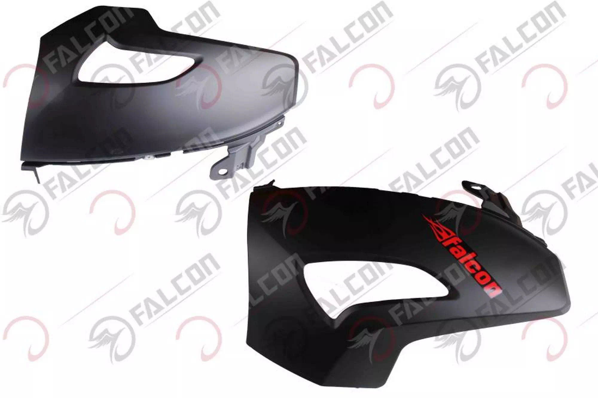FALCON STYLE 50 SİNYAL KARENAJI SAĞ SOL TAKIM SİYAH #STYLE-16-08STK