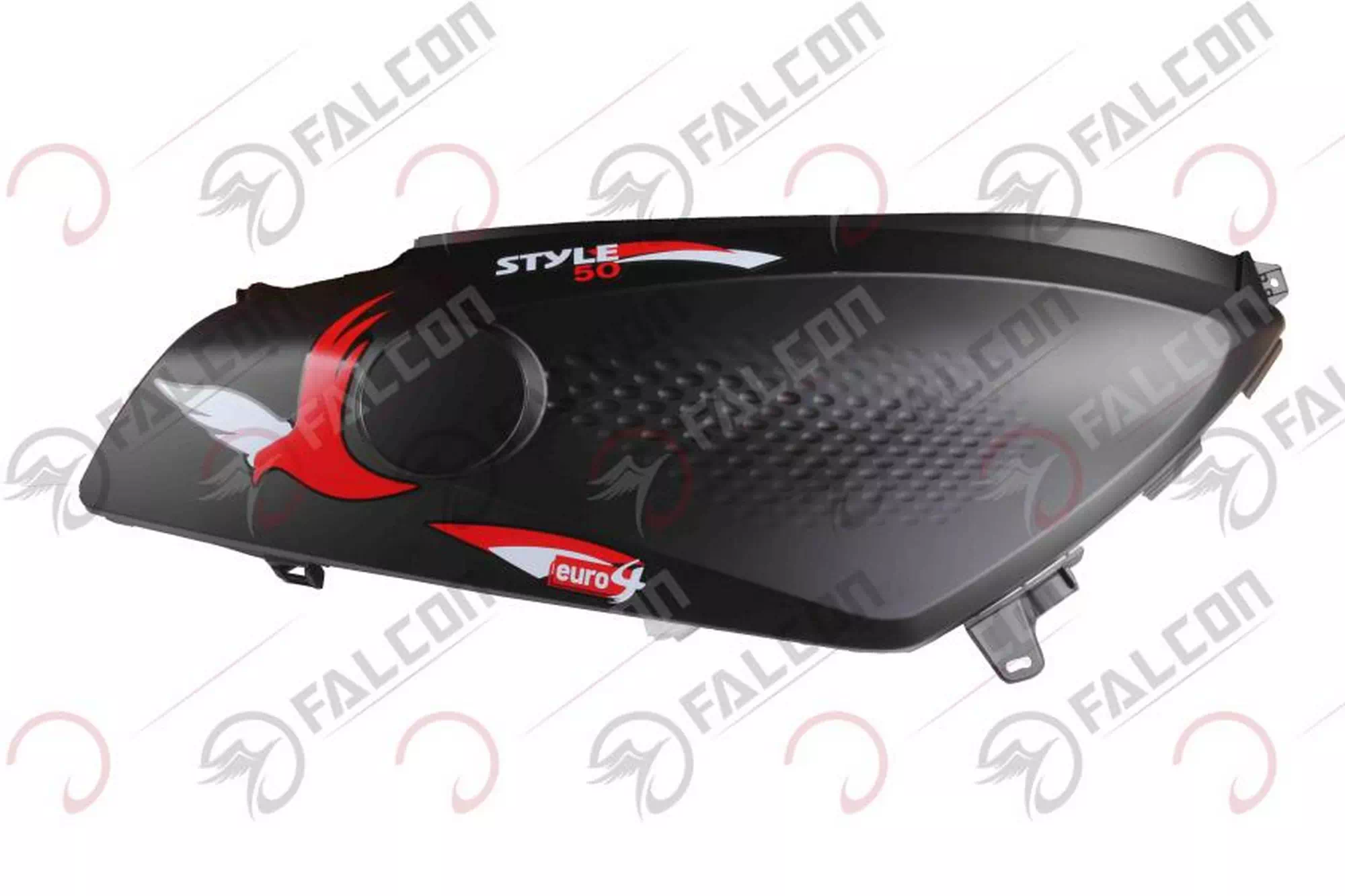 FALCON STYLE 50 ARKA KARENAJ SAĞ SİYAH #STYLE-23-04S