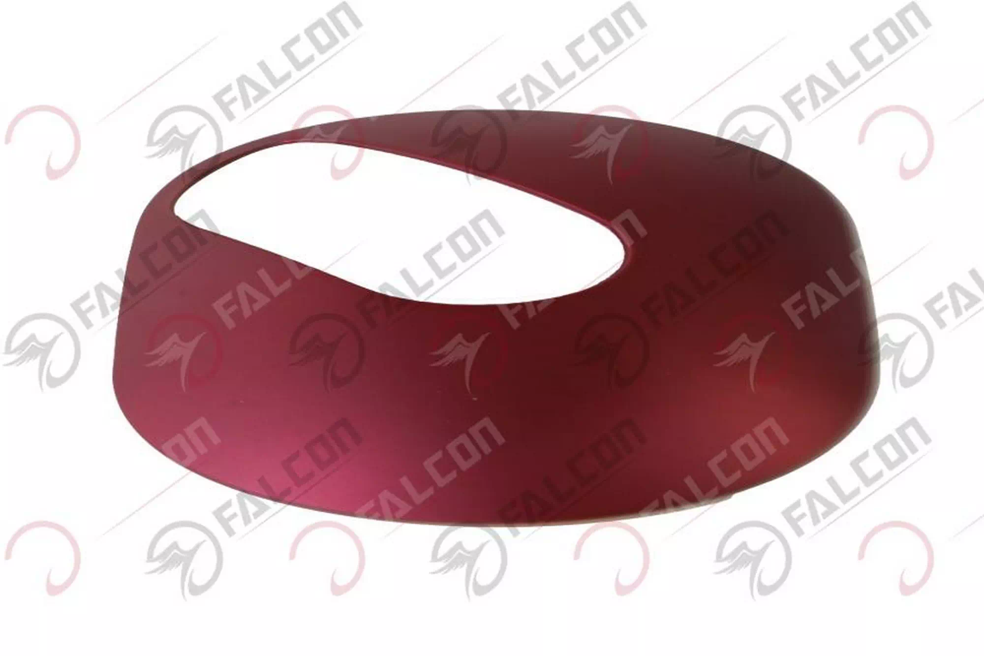 FALCON TECHNO 50 AYNA DEKORATİF KAPAK SOL KIRMIZI #TECHNO-08-05KK