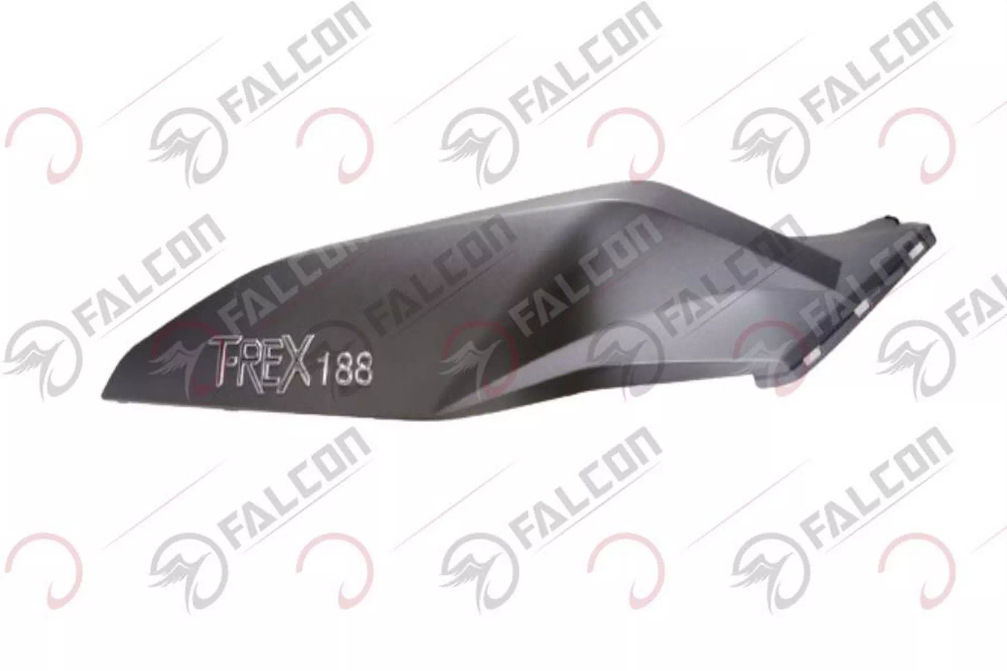 FALCON TREX 188 ARKA KARENAJ SAĞ SİYAH #TREX-23-04S