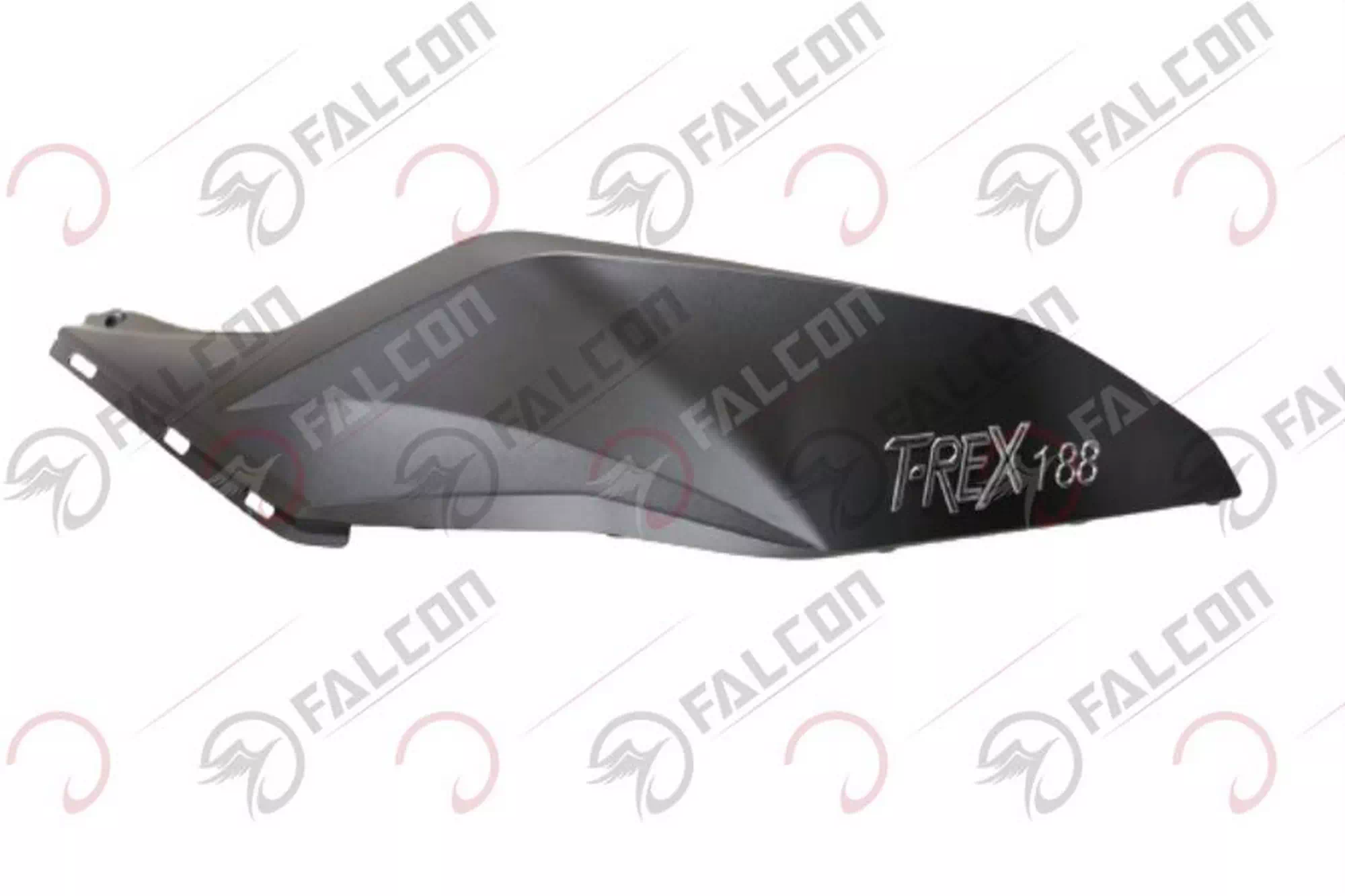 FALCON TREX 188 ARKA KARENAJ SOL SİYAH #TREX-23-05S