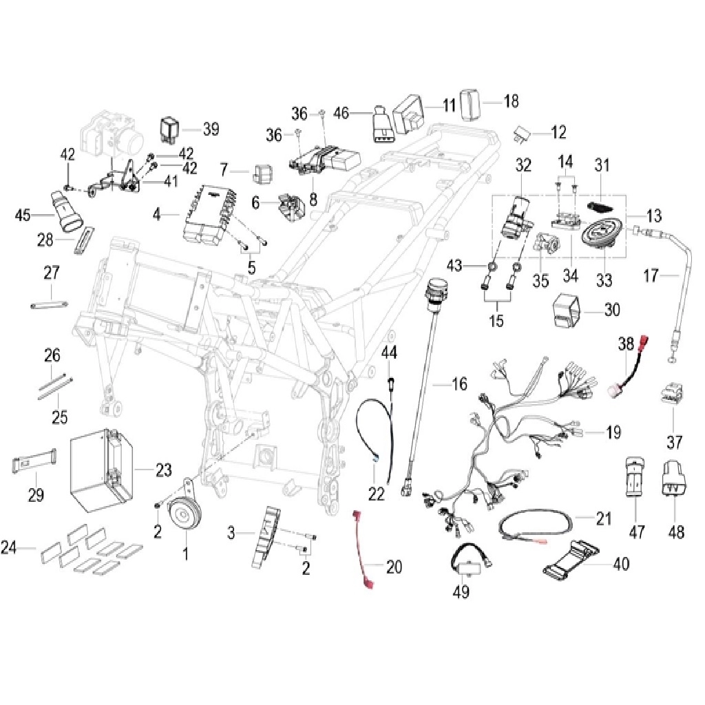 BENELLI TRK 502 X ŞARJ DİYOTU / KONJEKTÖR #KM 75828