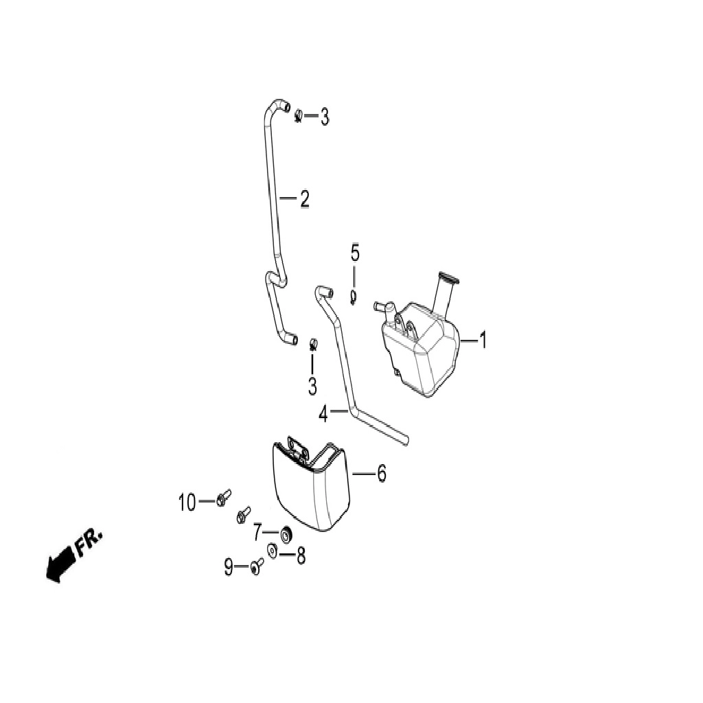 RKS TRV 242 SU DEPOSU MUHAFAZASI #RK 32663