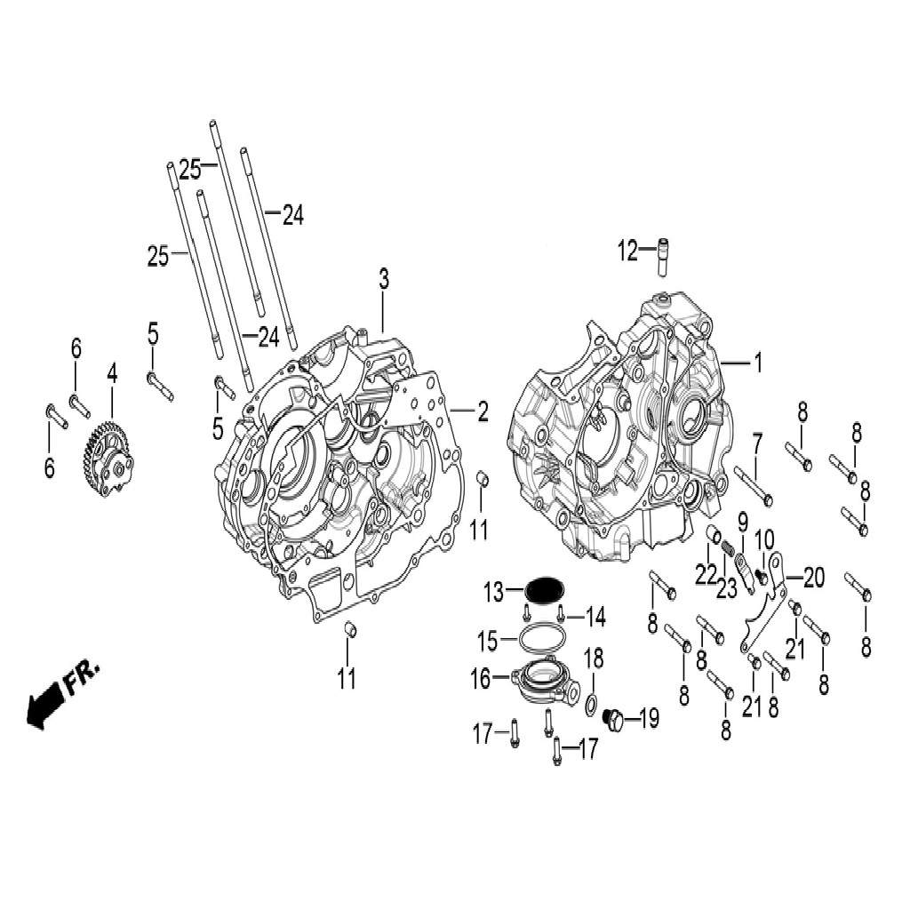 RKS TRV 242 YAĞ POMPASI #RK 32711