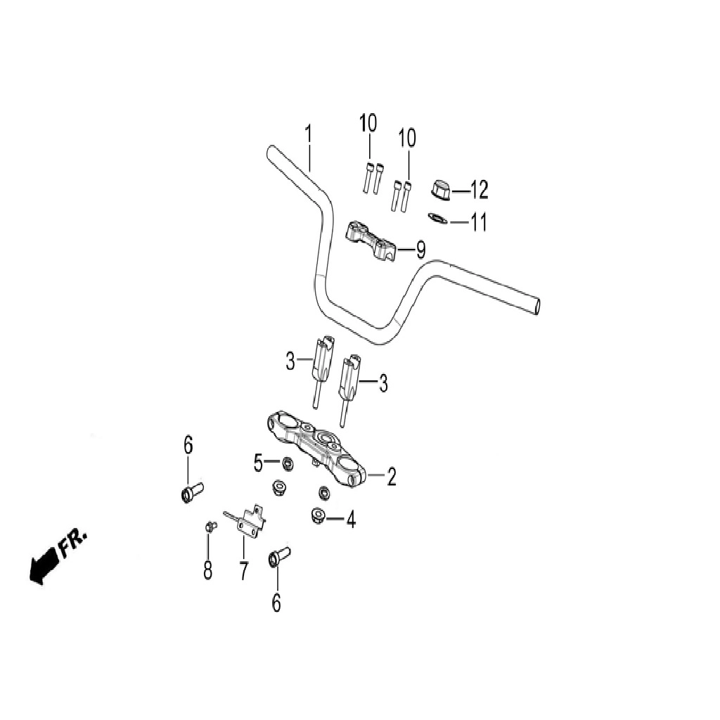 RKS TRV 242 ÜST TABLA KELEPÇESİ ALT TAKIM #RK 32521