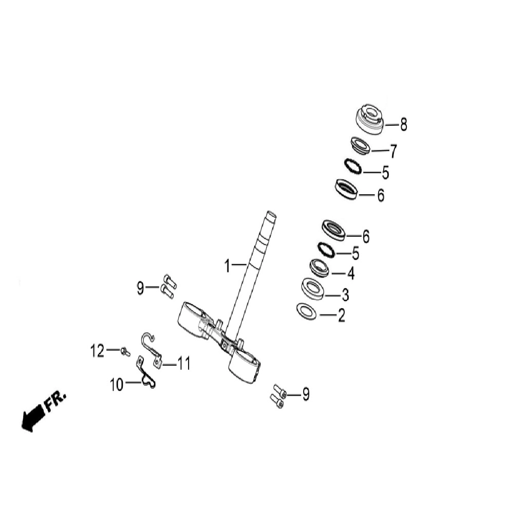 RKS TRV 242 HİDROLİK HORTUM TUTACAĞI TAKIM #RK 32526