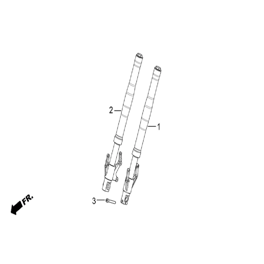 RKS TRV 242 ÖN AMORTİSÖR SOL #RK 32532