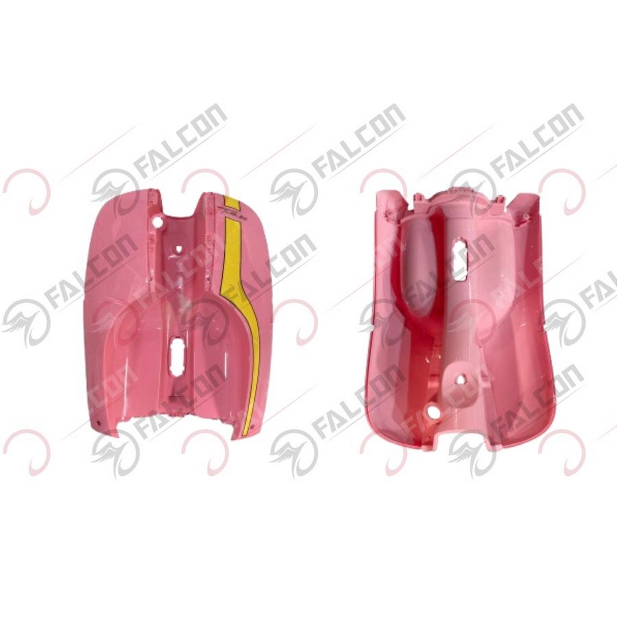 FALCON TURTTLE 50 TORPİDO ÖN PANEL KOMPLE SARI/PEMBE #TURTLE-16-26