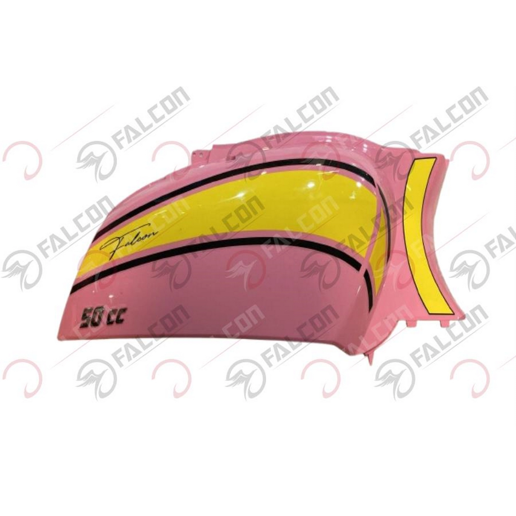 FALCON TURTTLE 50 ARKA KARENAJ SAĞ SARI/PEMBE #TURTLE-23-11S