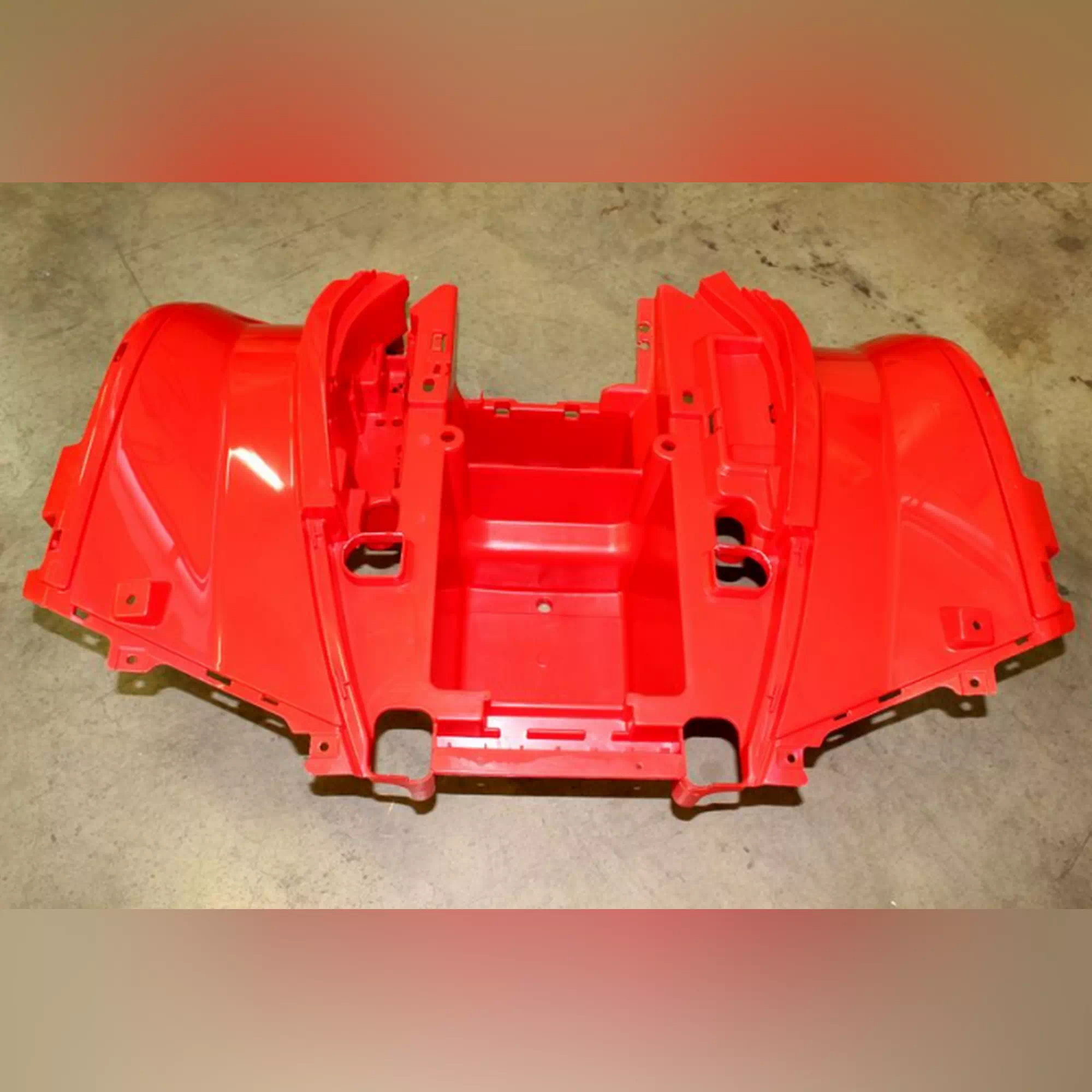 CF MOTO TERRALANDER 500 (4x4) (EFI) ARKA CAMURLUK (KIRMIZI) #Y4CFM4001A0421
