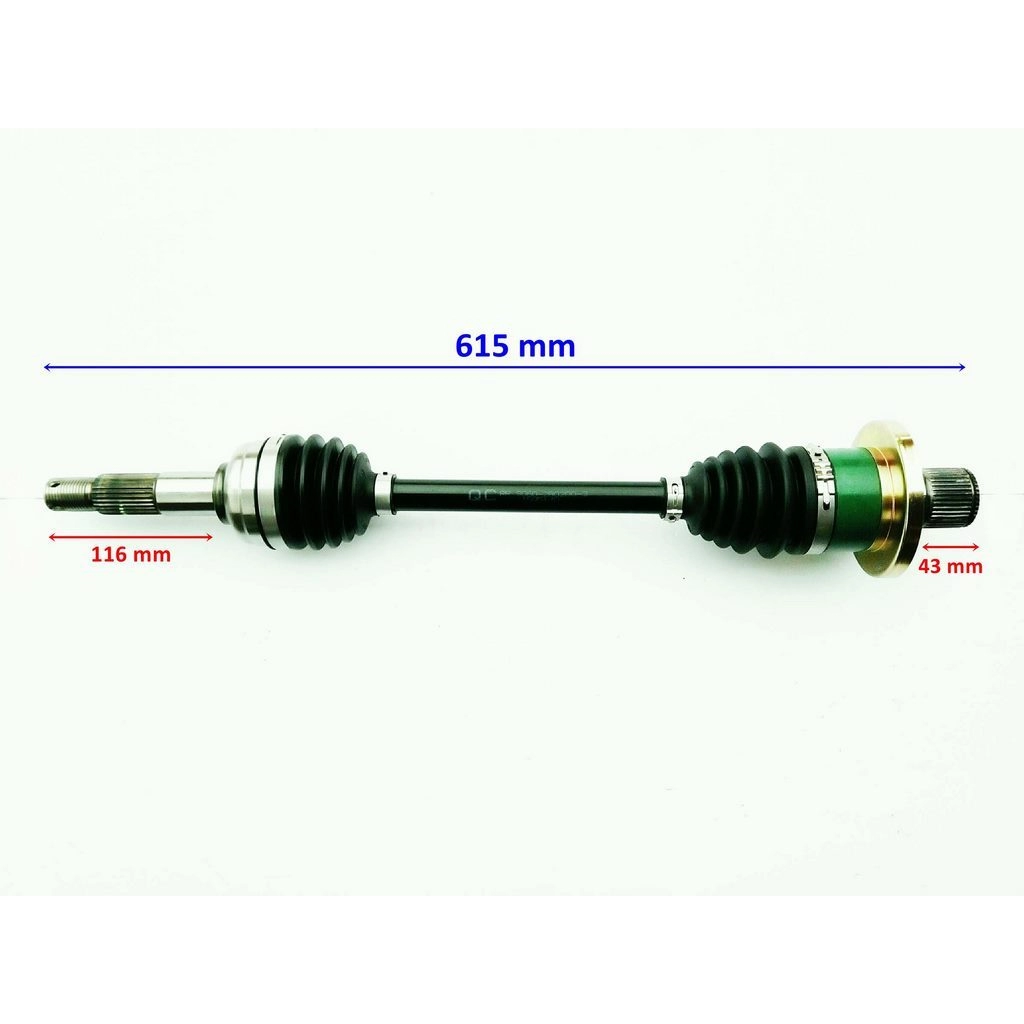 CF MOTO TERRACROSS 625 (4x4) (EFI) ARKA AKS KOMPLE SAG #Y4CFM4003A0419