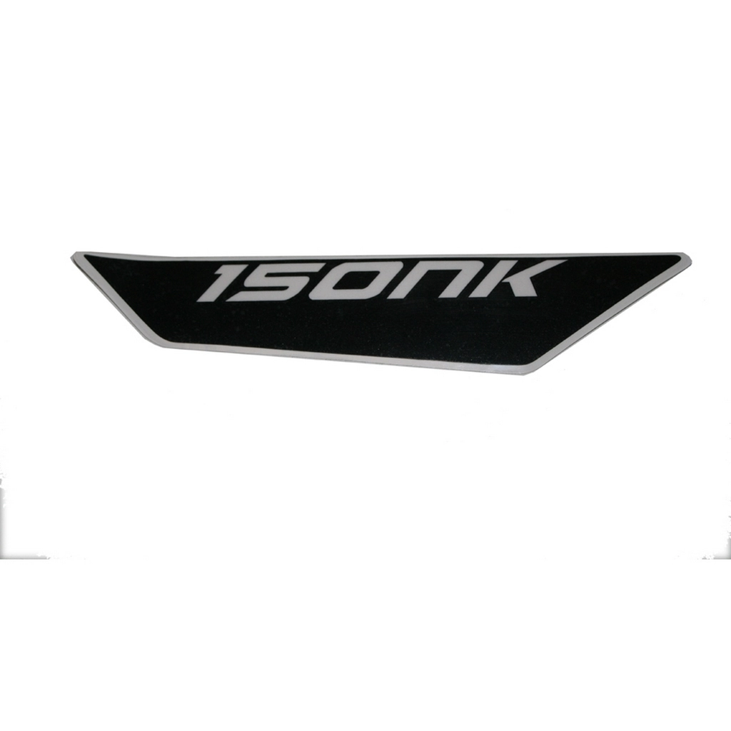 CF MOTO 150NK BENZIN DEPOSU SOL PLASTIK KAPAK ETIKETI #Y4CFM4008A0321