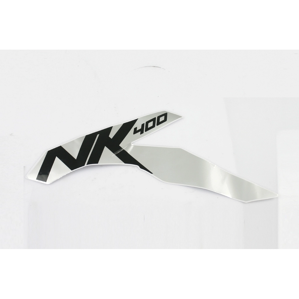 CF MOTO 400NK BENZIN DEPOSU YAN AMBLEMI SOL (SIYAH) #Y4CFM4009A0232