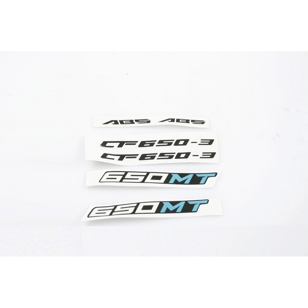 CF MOTO 650MT ETIKET SETI KOMPLE #Y4CFM4010A0094