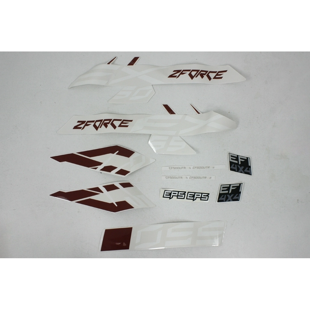 CF MOTO ZFORCE 500 (T1B) ETIKET SETI KOMPLE #Y4CFM4022A0097