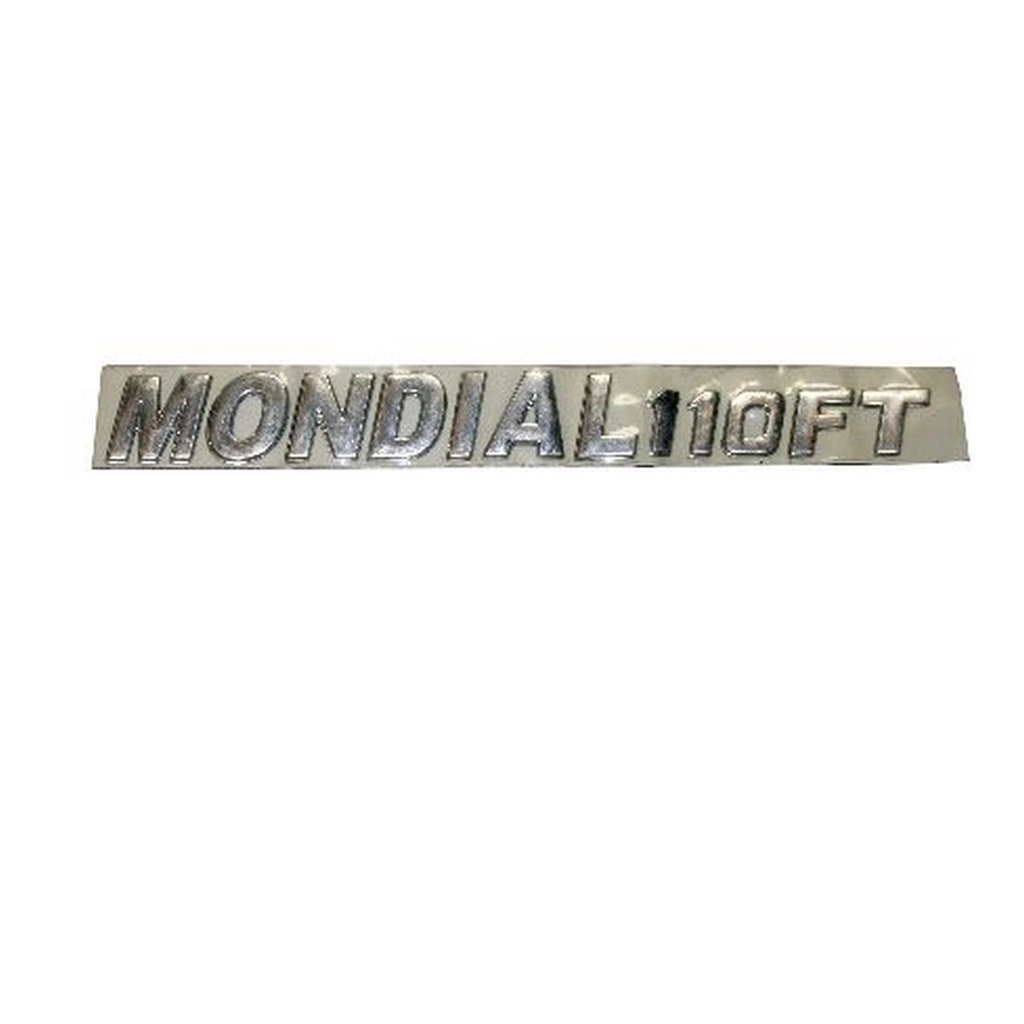 MONDIAL 110 FT SELE ALTI YAN KAPAK AMBLEMI TAKIM #Y4MON0070A0257