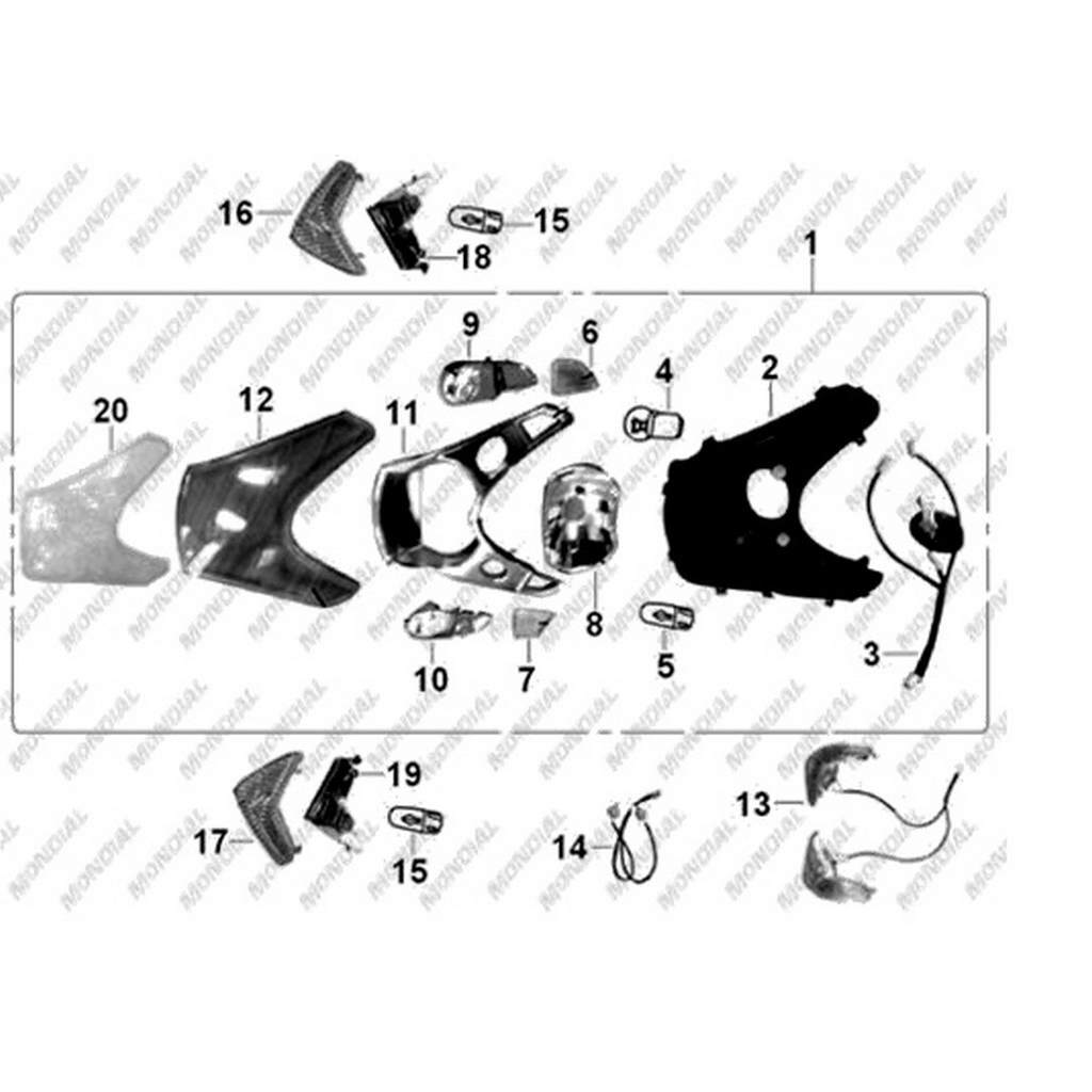 MONDIAL 150 ZC SOL DEKOR CAMI #Y4MON0240A0176