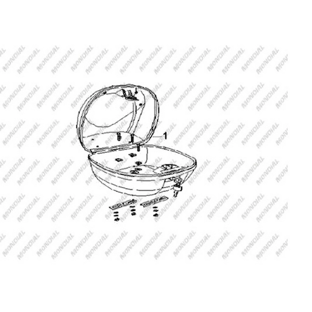MONDIAL 150 ZC ARKA CANTA (TURUNCU) #Y4MON0240A0193