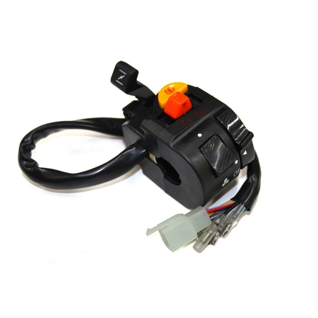 MONDIAL MD250/MD250X SOL KUMANDA DUGMELERI KOMPLE #Y4MON0320A0254