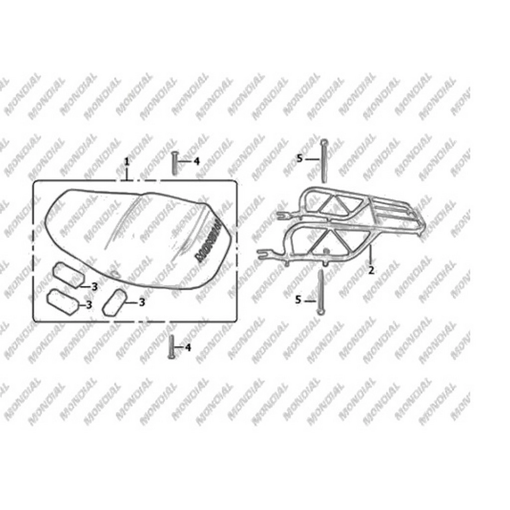 MONDIAL 100 UAG SELE KOMPLE (SIYAH) #Y4MON0340B0066