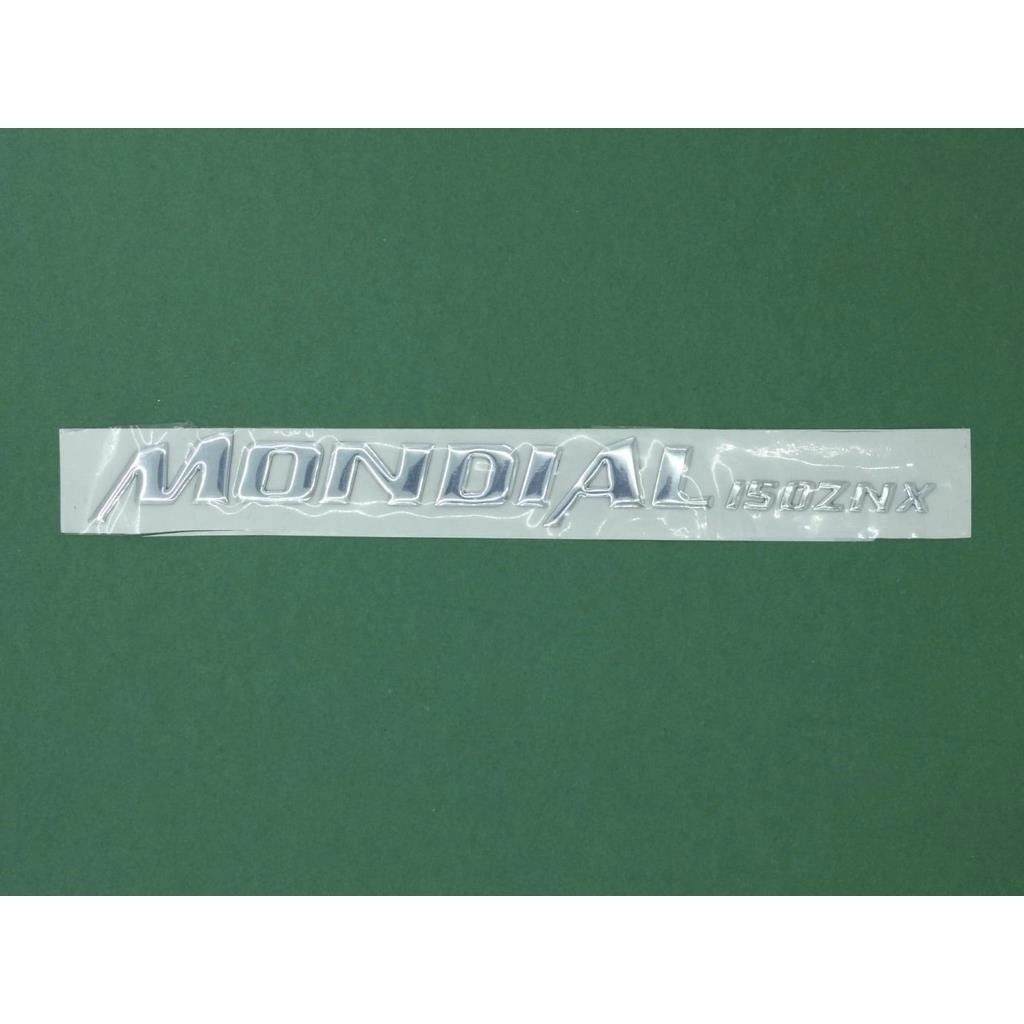 MONDIAL 125 ZNU ETIKET SETI KOMPLE #Y4MON0670A0078