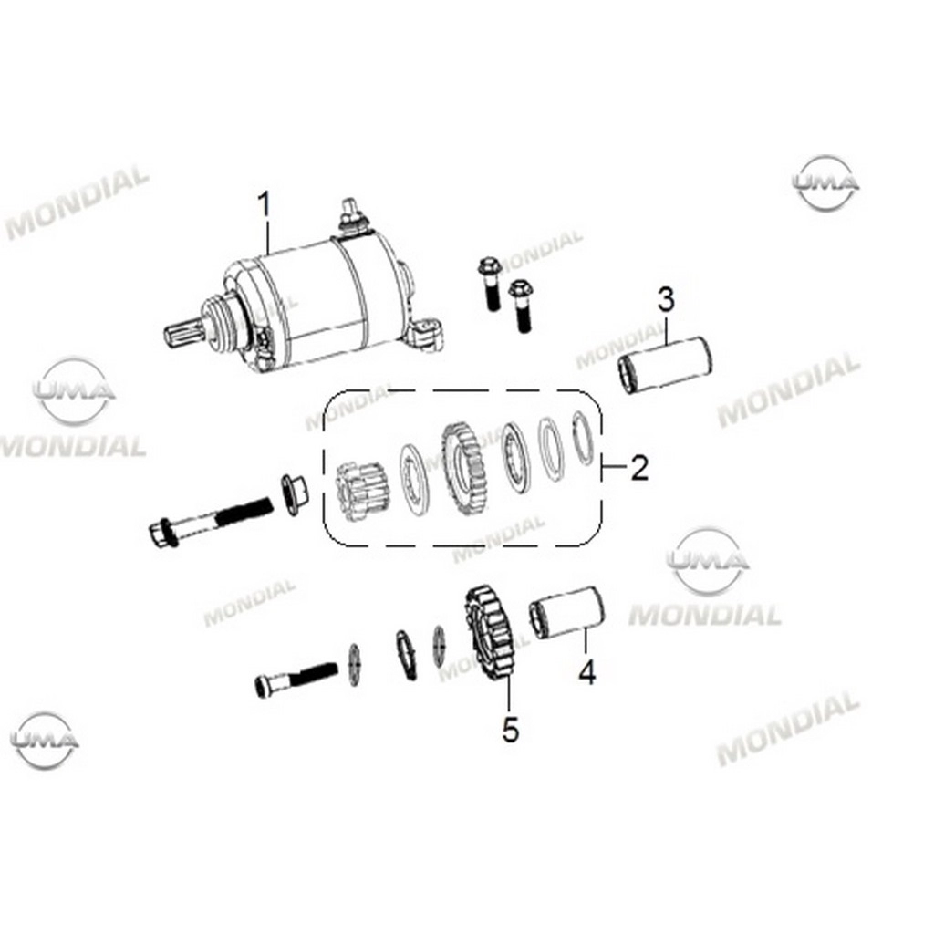 MONDIAL RX3-I EVO ARA DISLI #Y4MON1012A0080