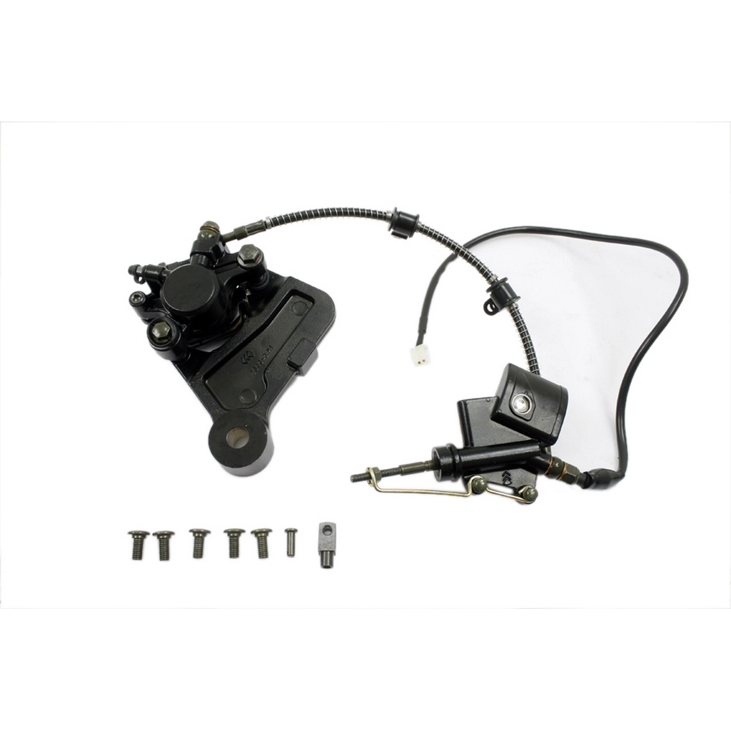 MONDIAL RX3-I EVO ARKA FREN SISTEMI KOMPLE (SIYAH) #Y4MON1012B0342
