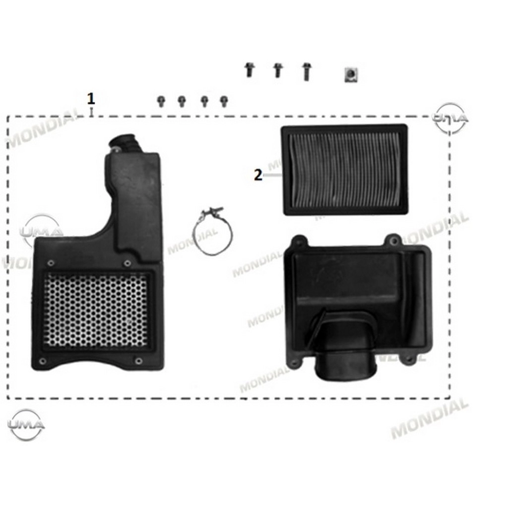 MONDIAL RX1 HAVA FILTRESI KOMPLE #Y4MON1025A0084