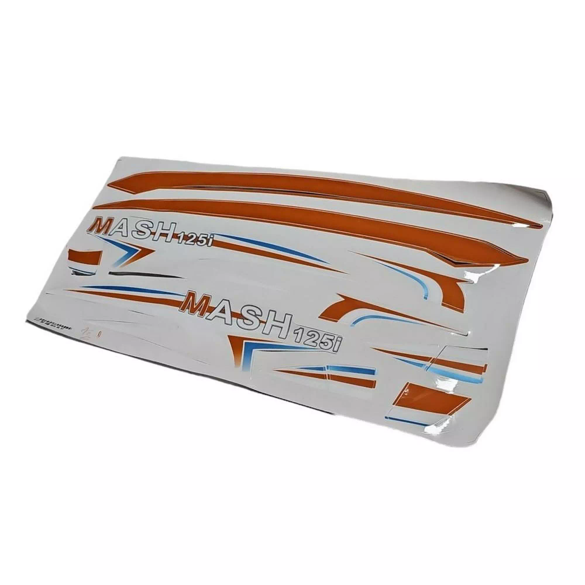 MONDIAL 125 MASH I ETIKET SETI KOMPLE (MAVI) #Y4MON1029A0044