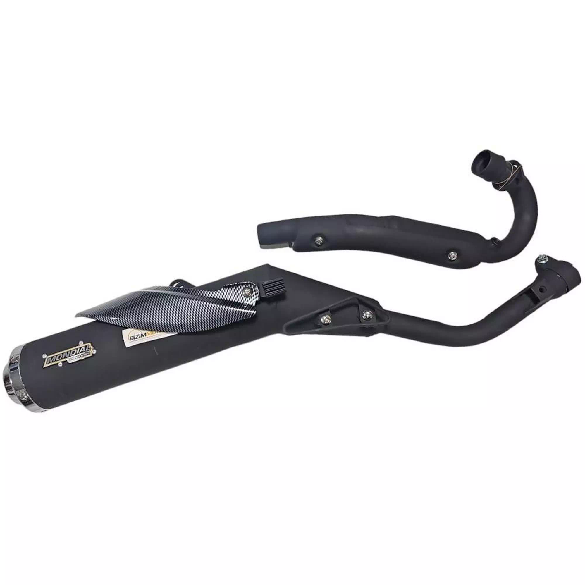 MONDIAL X-TREME MAXX 200 i EGZOZ KOMPLE (SIYAH) #Y4MON1040A0051