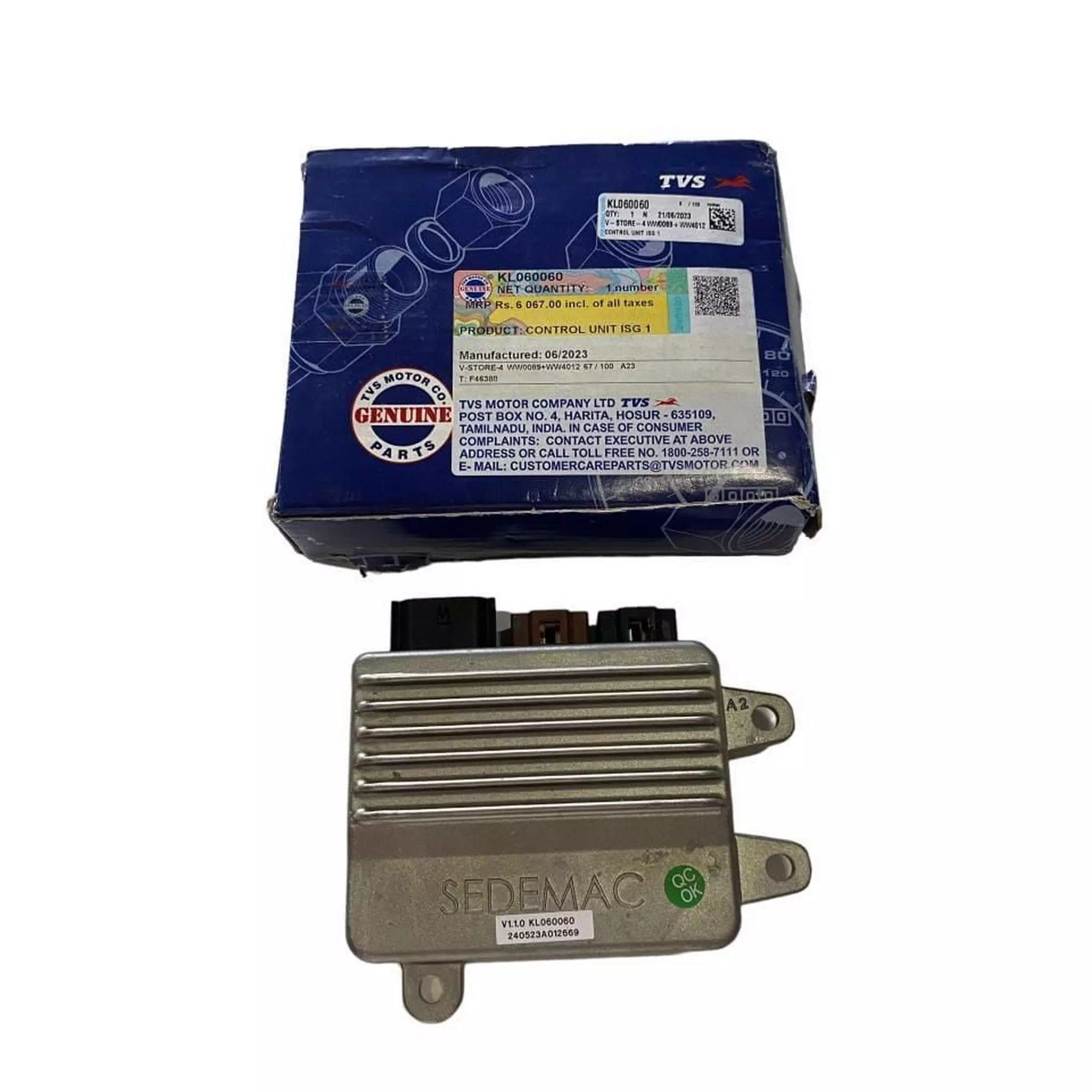 TVS JUPITER 125 (EURO 5) KONTROL UNITESI (ISG) #Y4TVS7003A0081