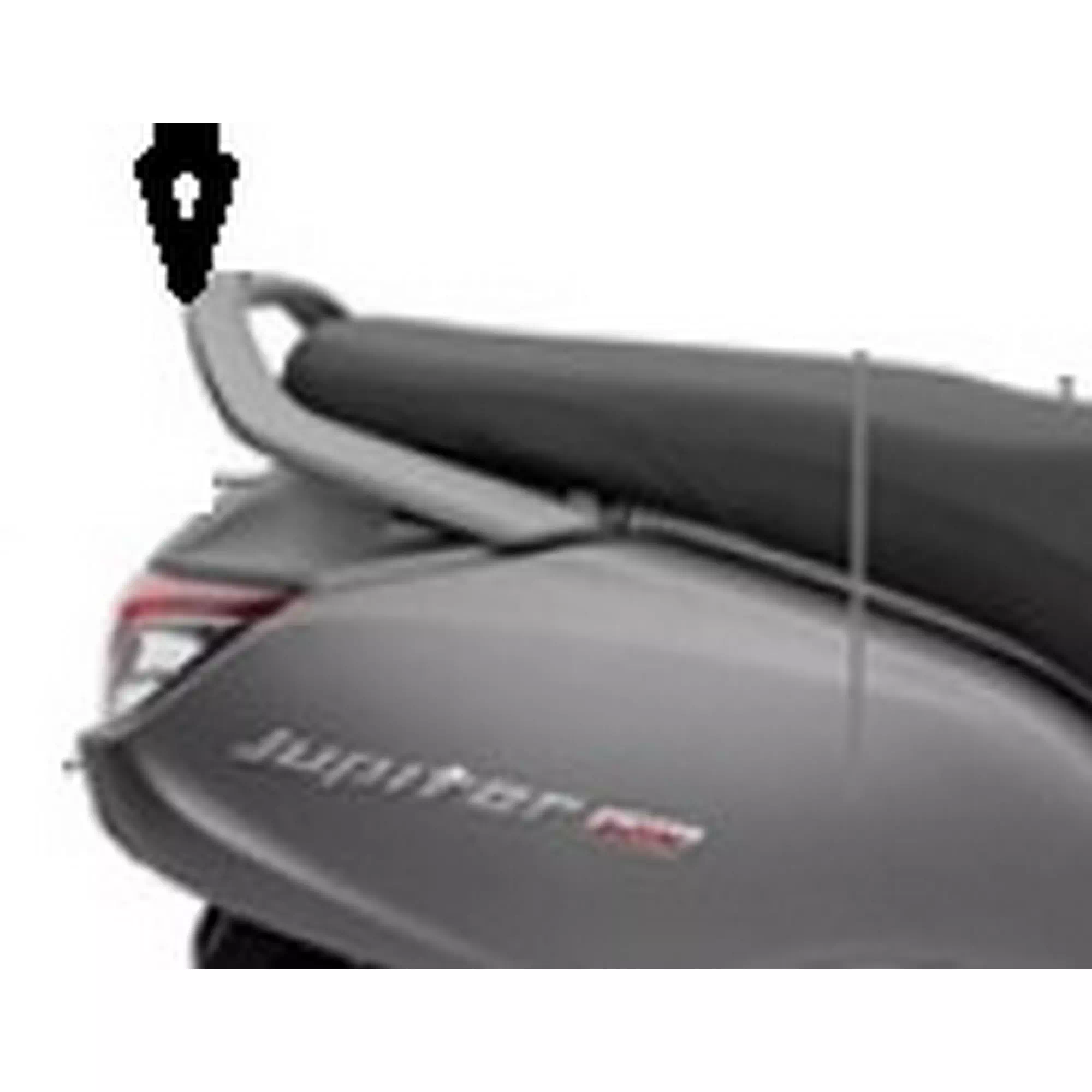 TVS JUPITER 125 (EURO 5) ARKA PORT BAGAJ (GRI) #Y4TVS7003A0117