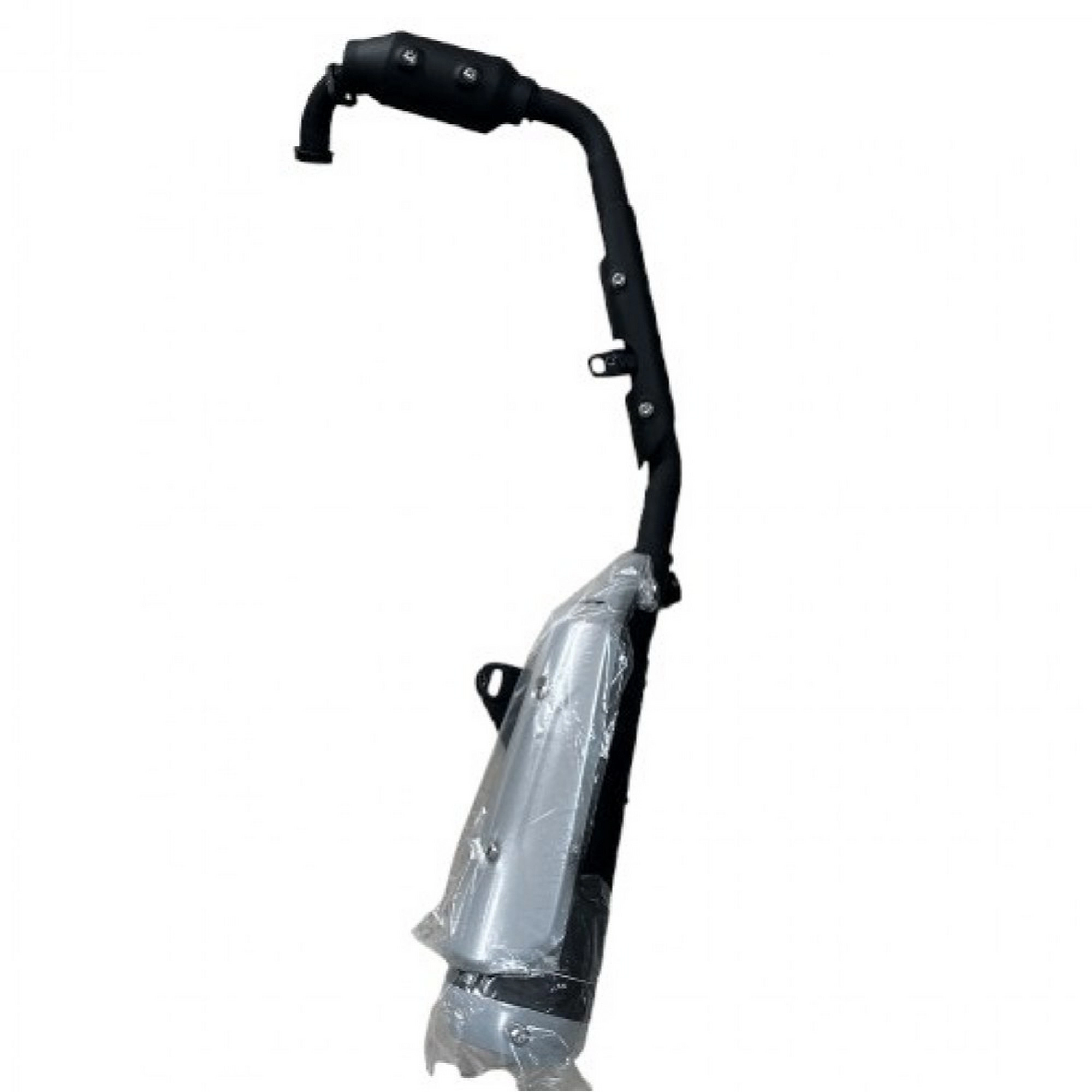 TVS RAIDER 125 EGZOZ KOMPLE (SIYAH) #Y4TVS7004A0013