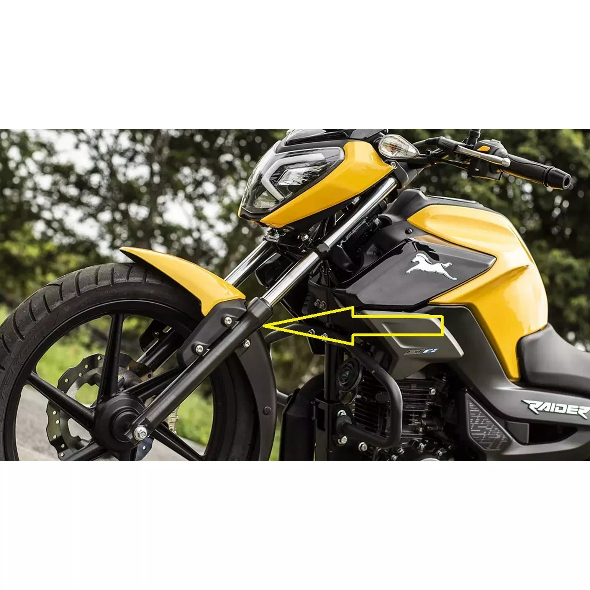 TVS RAIDER 125 ON SAG AMORTISOR KOMPLE #Y4TVS7004A0023