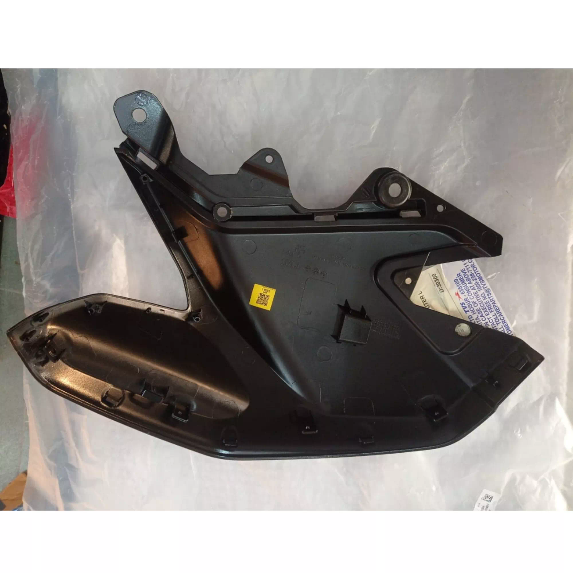 TVS RAIDER 125 BENZIN DEPOSU SOL KARENAJ (SIYAH) #Y4TVS7004A0065