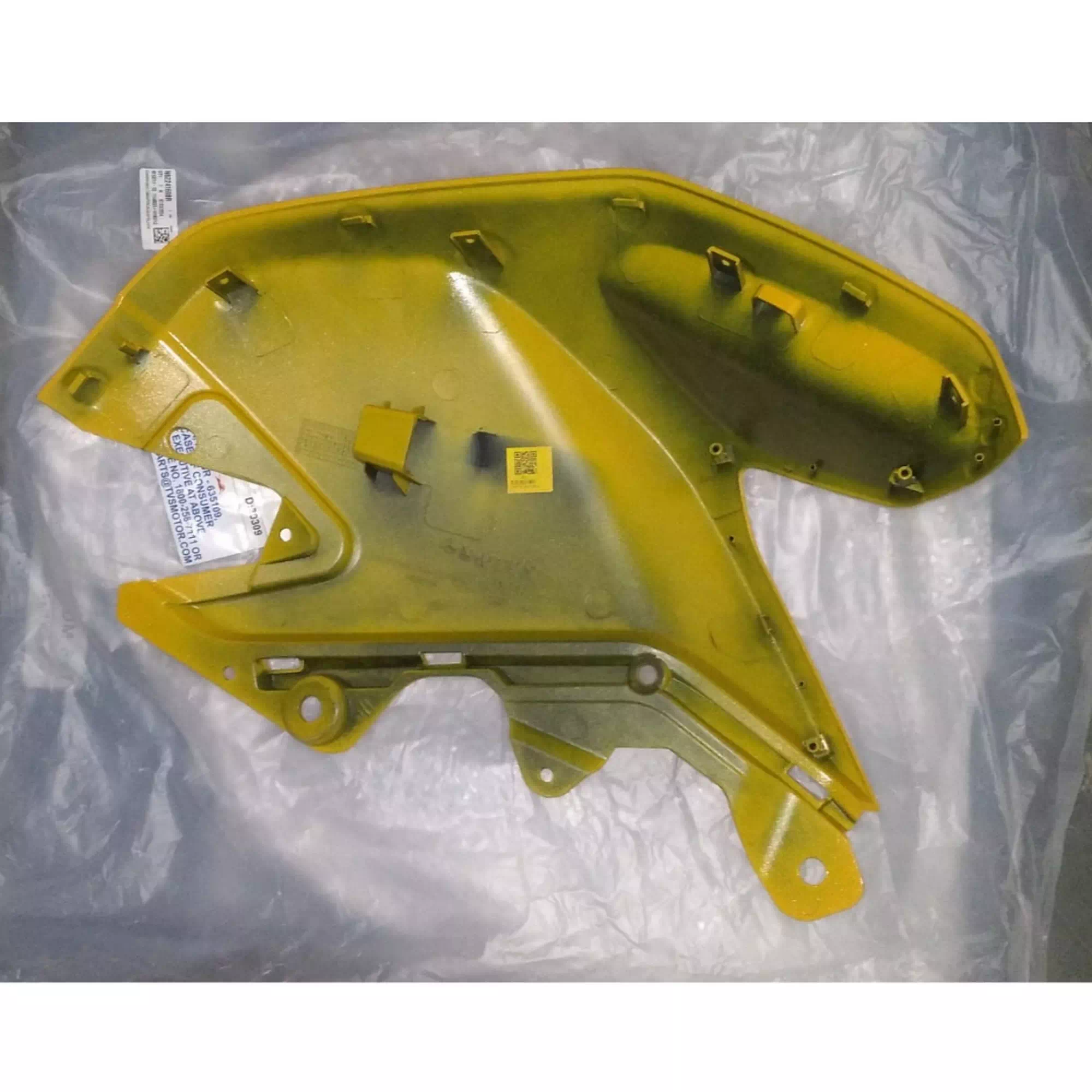 TVS RAIDER 125 BENZIN DEPOSU SOL KARENAJ (SARI) #Y4TVS7004A0067