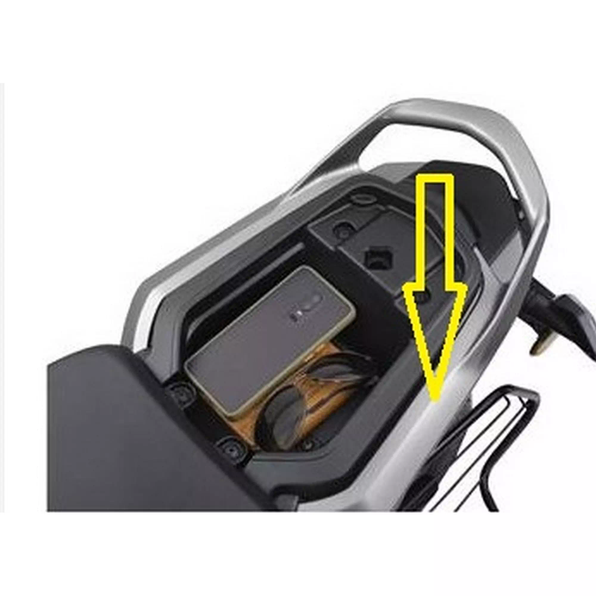 TVS RAIDER 125 SELE ALTI YAN KARENAJ SOL ARKA (GRI) #Y4TVS7004A0074