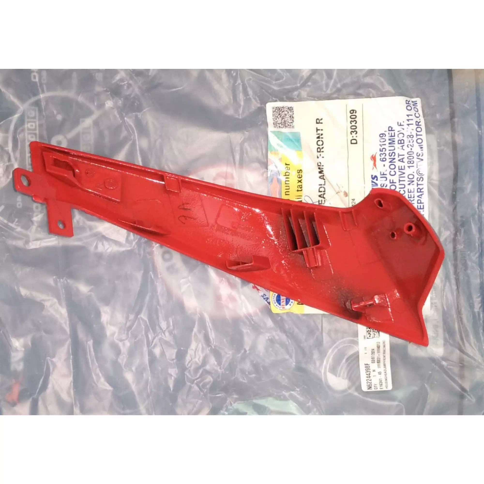 TVS RAIDER 125 FAR MUHAFAZASI SAG (KIRMIZI) #Y4TVS7004A0143