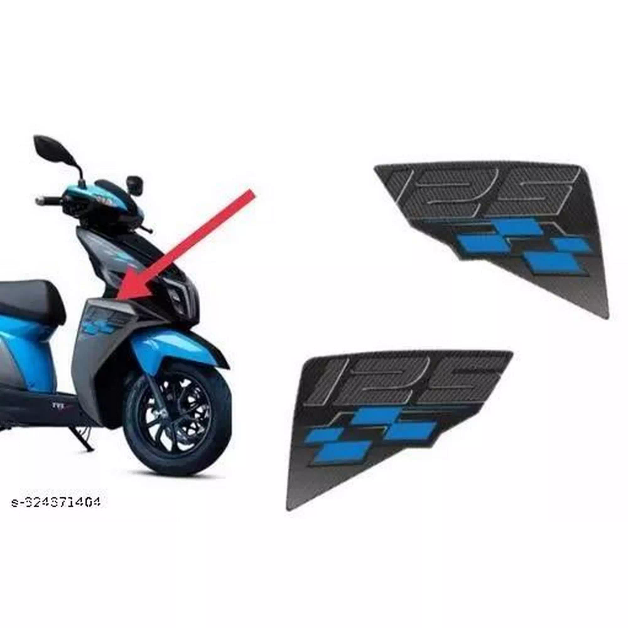 TVS NTORQ 125 ON PANEL SAG (GRI) (MAVI ETIKET) #Y4TVS7005A0182