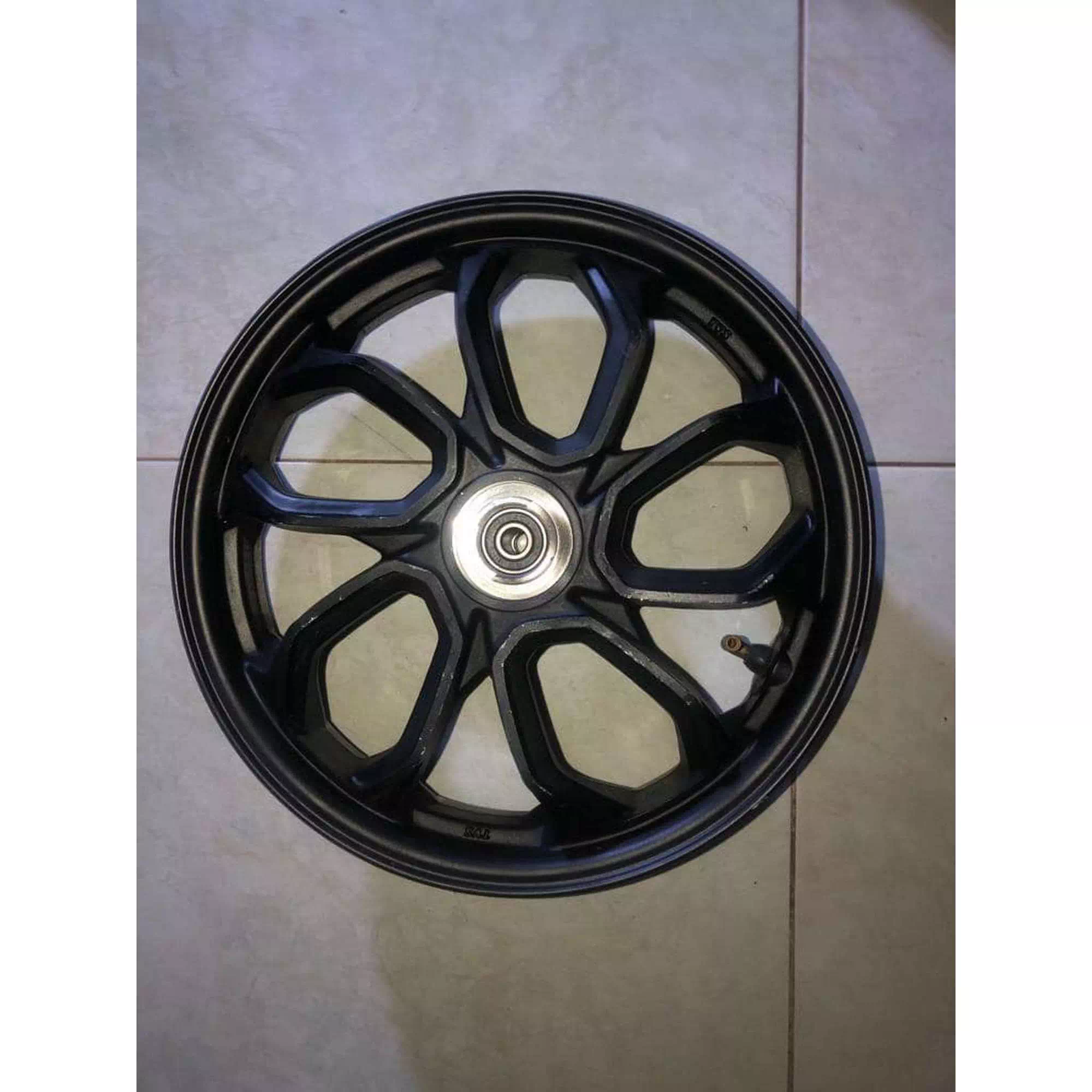 TVS NTORQ 125 ON JANT - CELIK (2.50X12") (SIYAH) #Y4TVS7005A0210