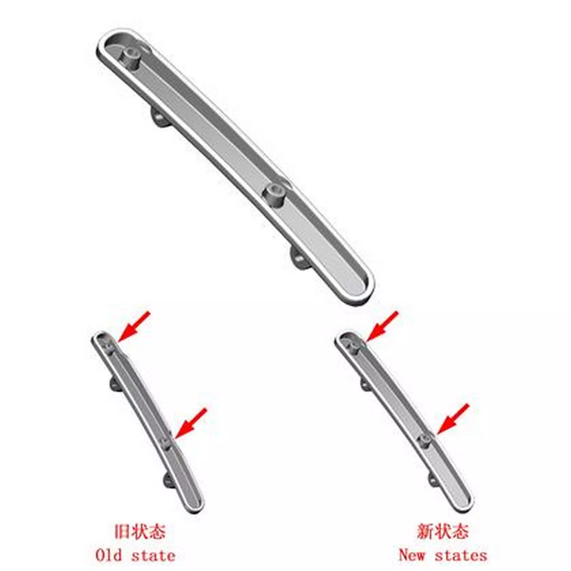 ZONTES 310T ON SIPERLIK BAGLANTI PLASTIGI SAG ALT #Y4ZNT6003A0056