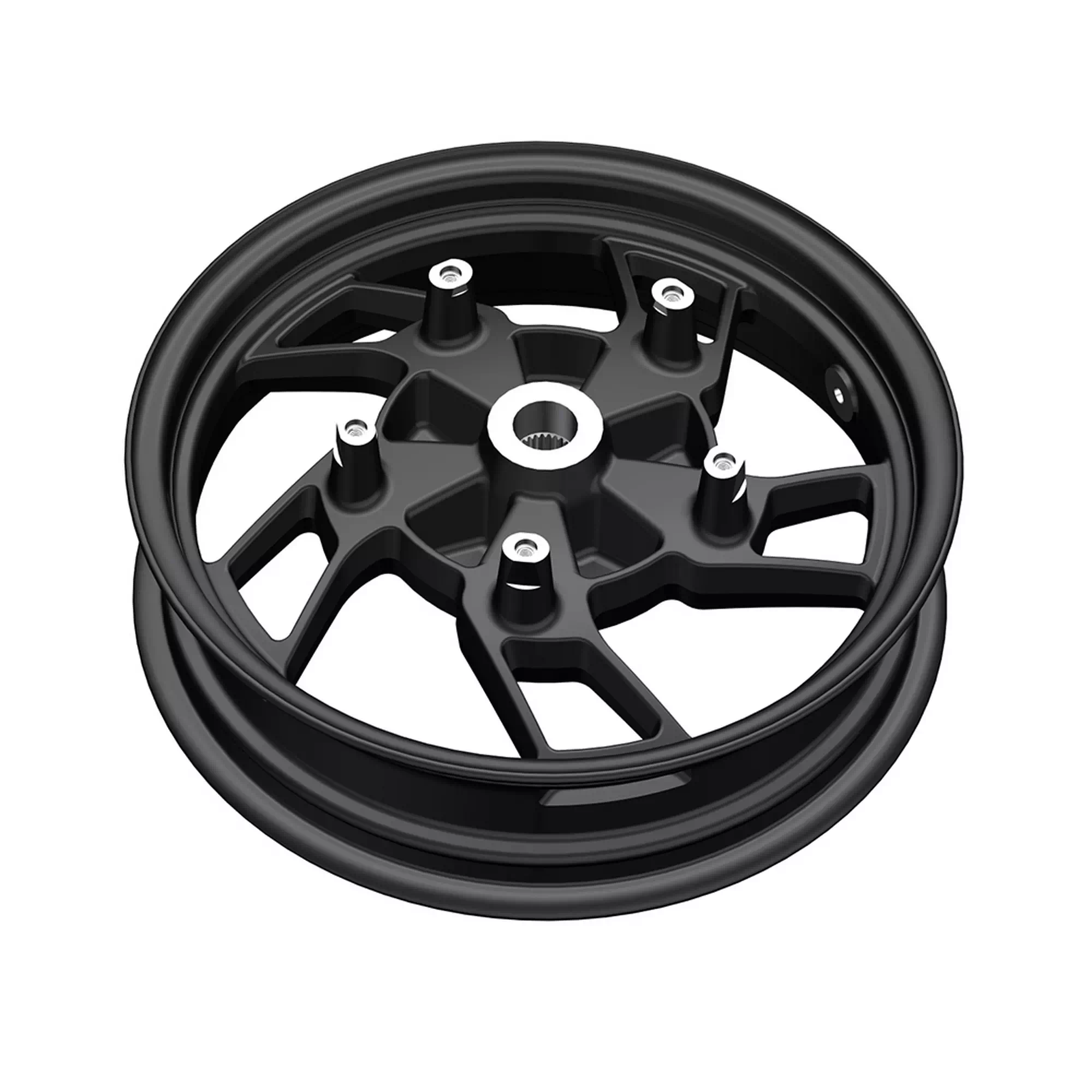 ZONTES ZT125T-M ARKA JANT - CELIK (3.50X14") (SIYAH) #Y4ZNT6004A0281