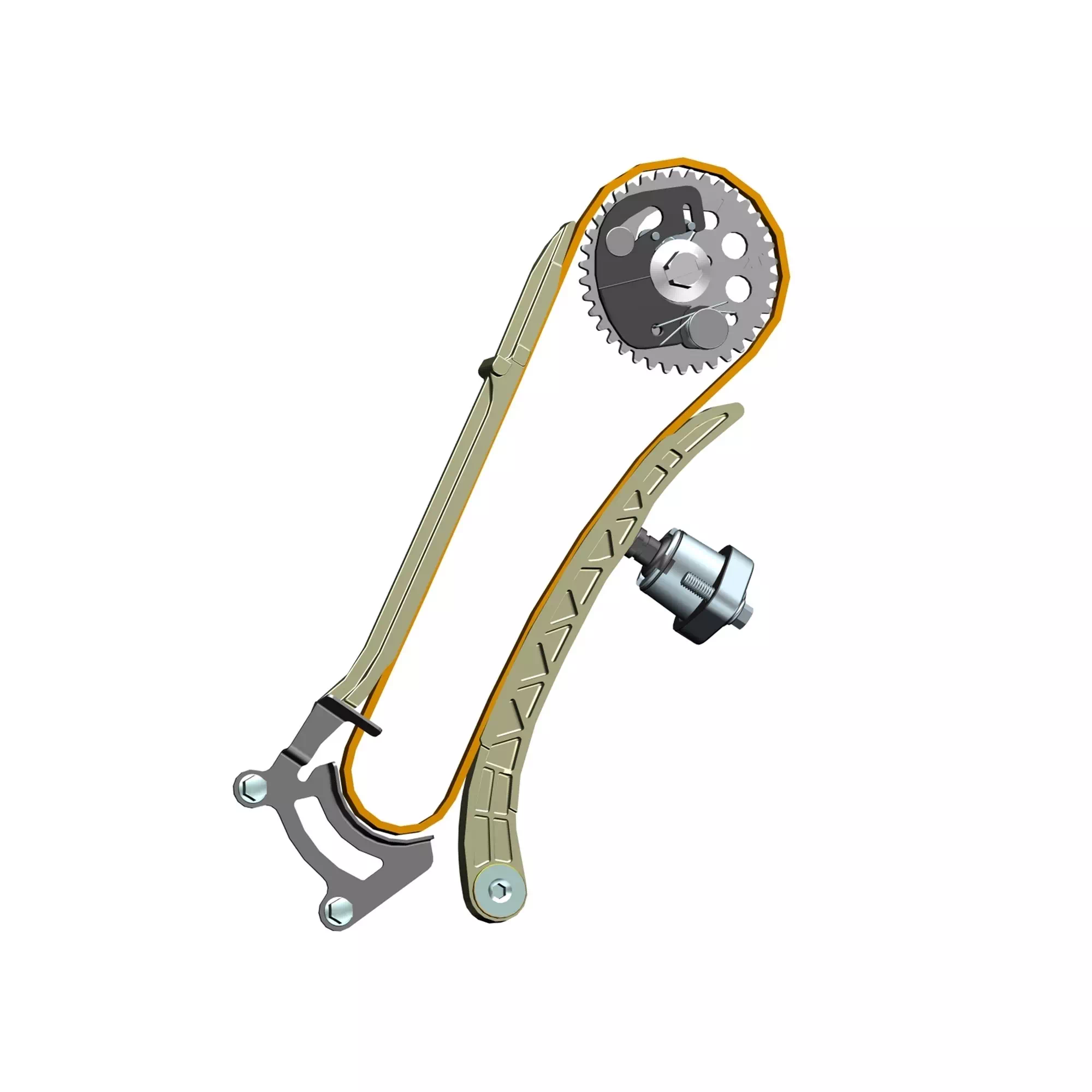 ZONTES ZT125T-M EKSANTRIK ZINCIR SETI #Y4ZNT6004A0346