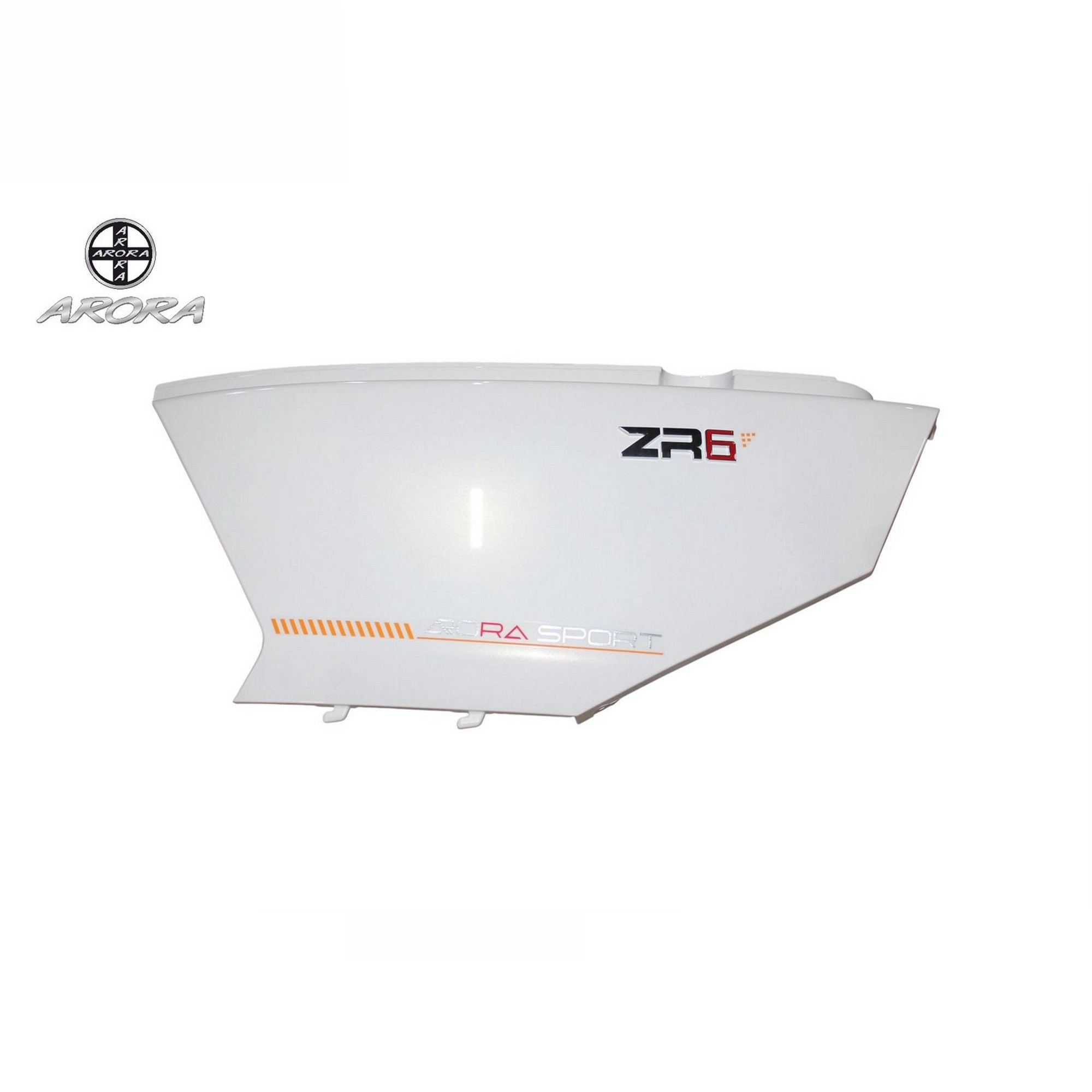 ARORA ZR6 SOL KORUMA LEVHASI BEYAZ #ZR6-016